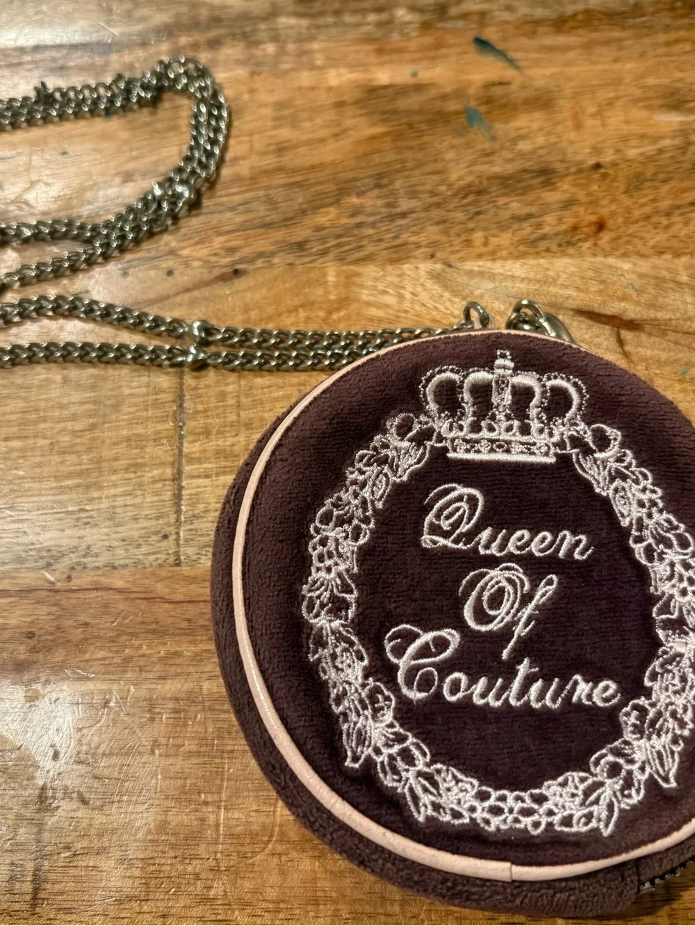 Juicy Couture Queen Mini Round Crossbody Bag